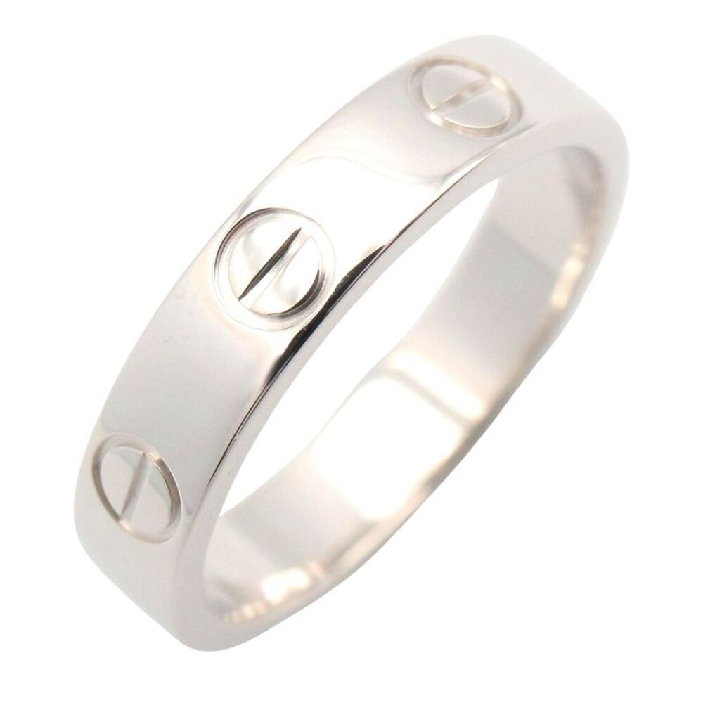 Cartier Love Ring K18WG White Gold
